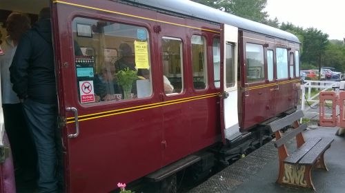 The Railway carriage cafe